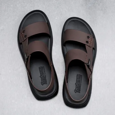 OUTDOOR MEN’S LEATHER SANDAL