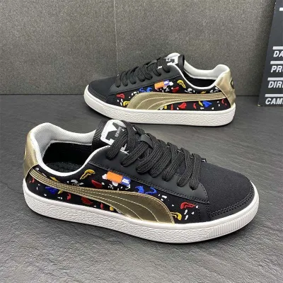  NEW STYLE CANVAS SHOES KOREAN MEN'S CASUAL SHOES