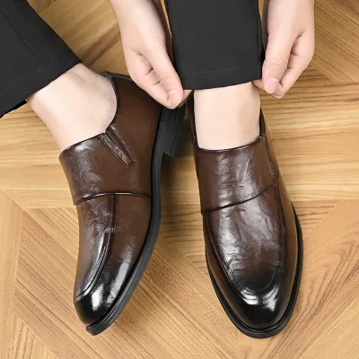 MEN'S OUTDOOR FASHION LEATHER FORMAL SHOES