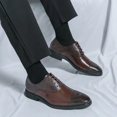 FASHIONABLE MEN'S BUSINESS FORMAL LEATHER SHOES