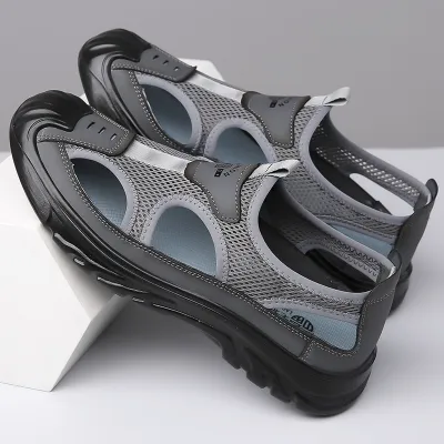 HOLLOW MESH MEN'S SANDALS 