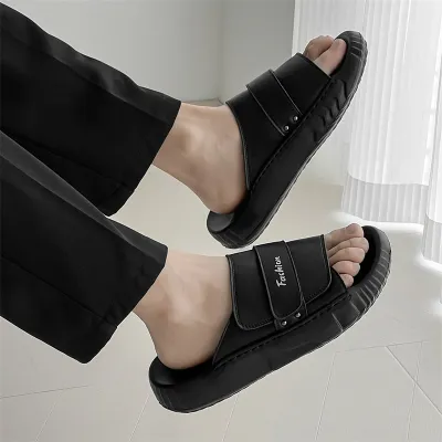  TRENDY CASUAL SOFT-SOLED NON-SLIP OUTER SLIPPERS