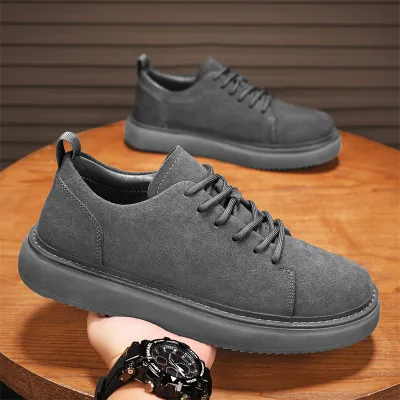 GENUINE LEATHER VERSATILE BREATHABLE LOW-TOP CASUAL SHOES