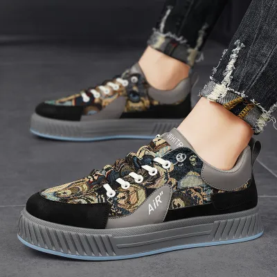 NEW VERSATILE PRINTED NICHE DESIGN STREET FASHION SHOES