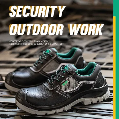 GENUINE LEATHER WEAR-RESISTANT SAFETY PROTECTION SHOES