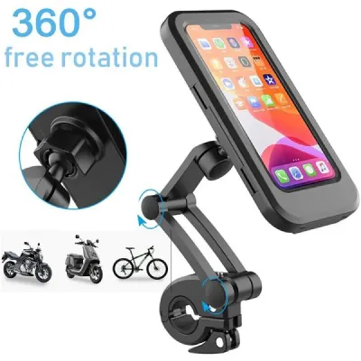 Waterproof Bike Phone Holder With Magnetic Mount (HL-69)