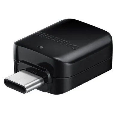 Samsung Type C to A- USB OTG Adapter (Black)