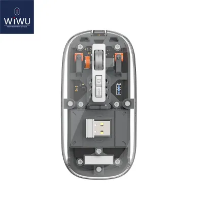 WiWU Transparent Crystal 2.4G Magnetic Wireless Mouse