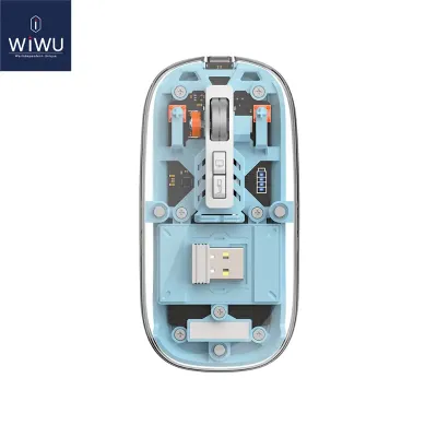 WiWU Transparent Crystal 2.4G Magnetic Wireless Mouse