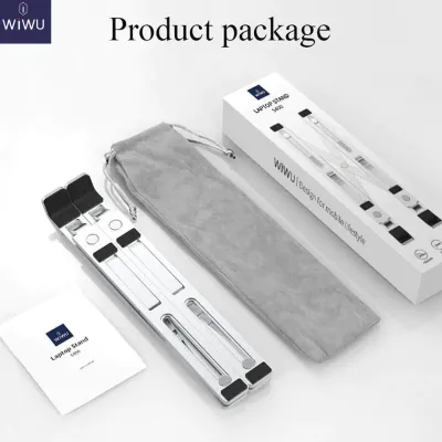WiWu S400 Folding Adjustable Aluminium Laptop Stand