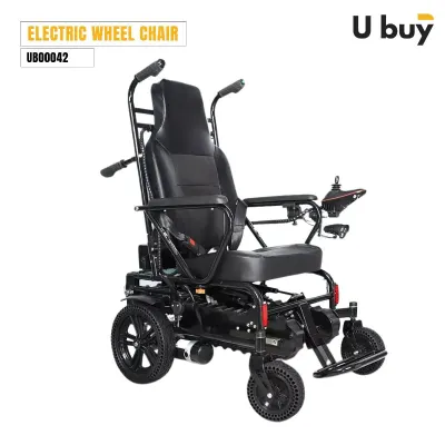 Stair Climbing Power Electric Wheelchair with Portable Folding Track 