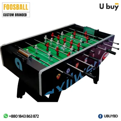 Tournament Size Foosball Table with Customized Branding