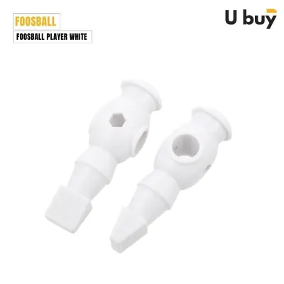 Premium Quality Foosball Replacement Player (White)  - 1 Pcs