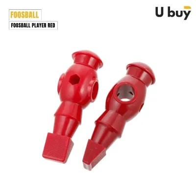 Premium Quality Foosball Replacement Player (Red)  - 1 Pcs