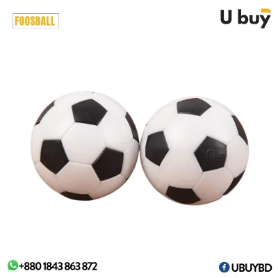 Regular Foosball Ball - 36mm (Black & White)