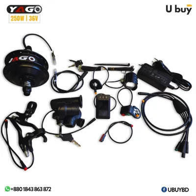 YAGO Smart Electric Cycle Conversion Hub Motor Kit Set ( Without Battery )