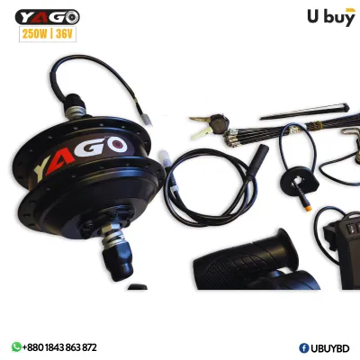 YAGO Smart Electric Cycle Conversion Hub Motor Kit Set ( Without Battery )