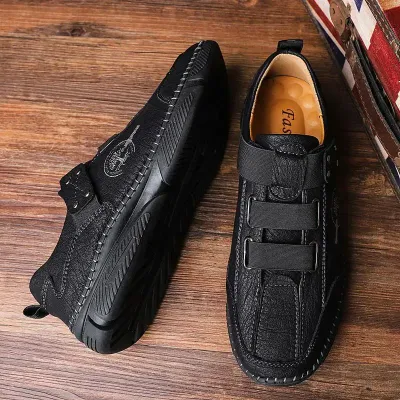 Offbeat Premium Black Casual Shoes