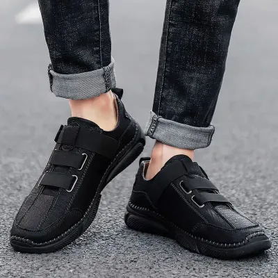 Offbeat Premium Black Casual Shoes