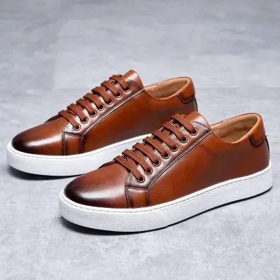 Genuine Leather Casual Shoes