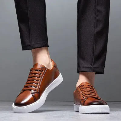 Genuine Leather Casual Shoes