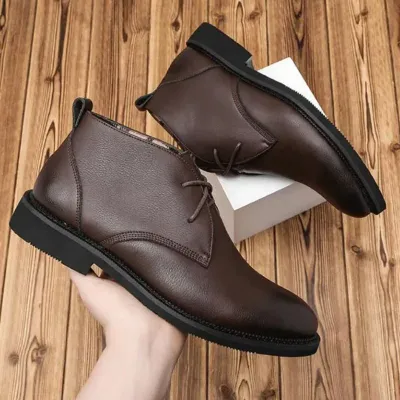 Lace Up Casual Martin Shoes