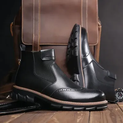 Genuine Leather Korean Martin Boot