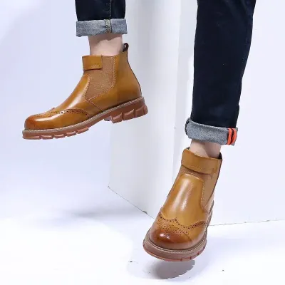Genuine Leather Korean Martin Boot 2