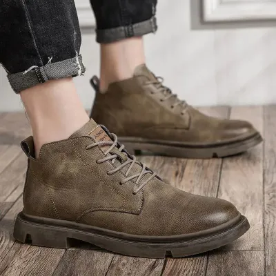 Vintage Leather Boots