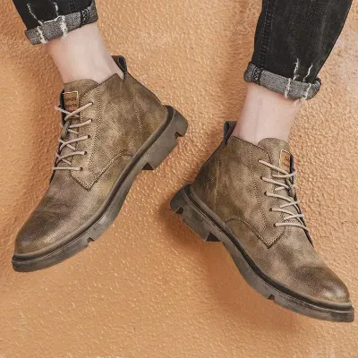 Vintage Leather Boots