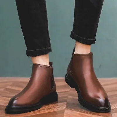 Iconic Brown Chelsea Boot