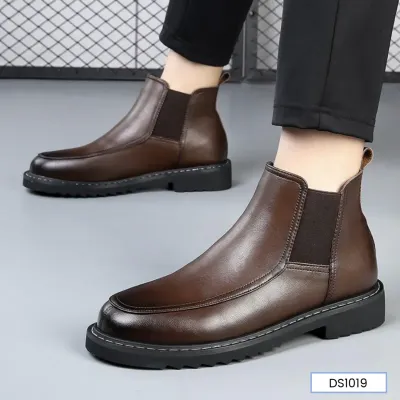 Classic Retro Style Men Chelsea Boots
