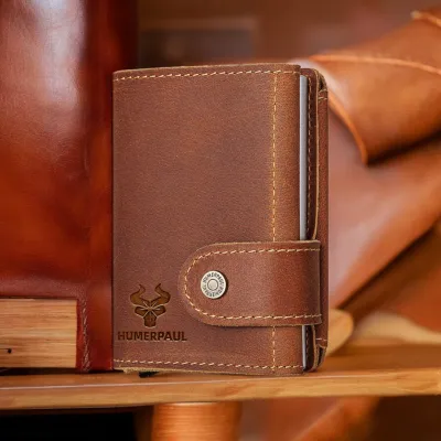 HUMERPAUL LIGHT BROWN WALLET