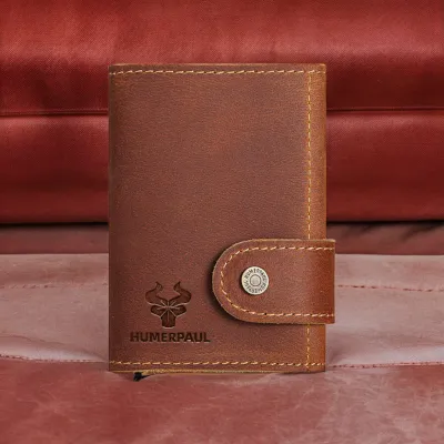 HUMERPAUL LIGHT BROWN WALLET