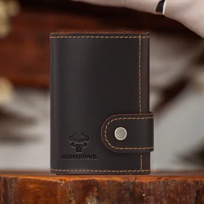 HUMERPAUL DEEP BROWN WALLET