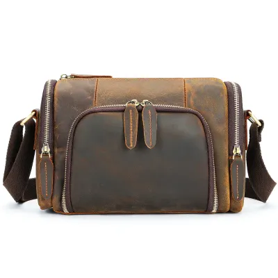 GENUINE LEATHER DUFFLE BAG MR6058CH