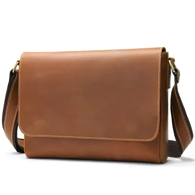 GENUINE LEATHER CROSS BODY BAG GB-MR6011Br