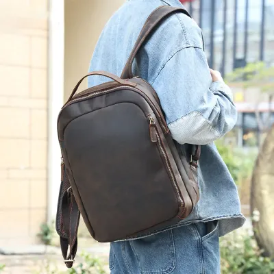 GENUINE LEATHER BACKPACK GB-JR6637