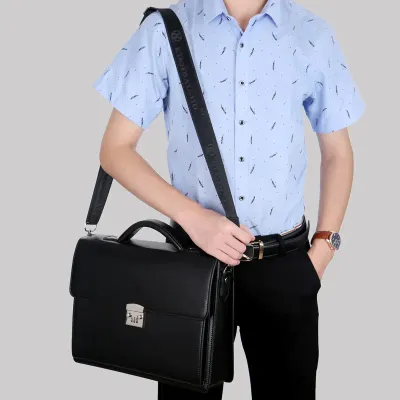 KQDAISHU PREMIUM LEATHER EXECUTIVE BAG KK0238B