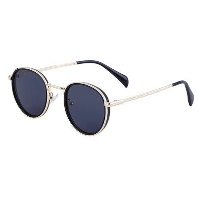 RETRO ROUND ANTI UV TRENDY UNISEX SUNGLASSES XH3409GB