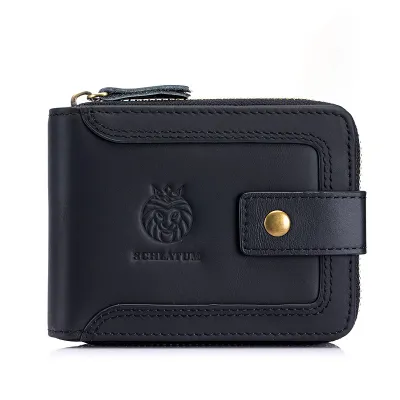 AMERICAN STYLE GENUINE LEATHER SHORT WALLET ST8305B