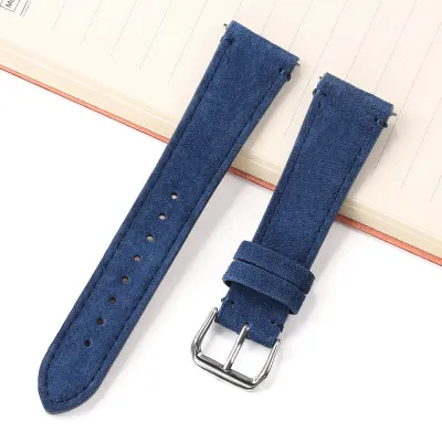 HIGH END SUEDE LEATHER WATCH STRAP WBG0274BlS