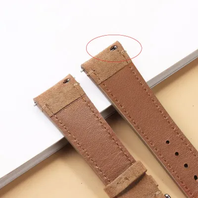 HIGH END SUEDE LEATHER WATCH STRAP WBG0274BrS