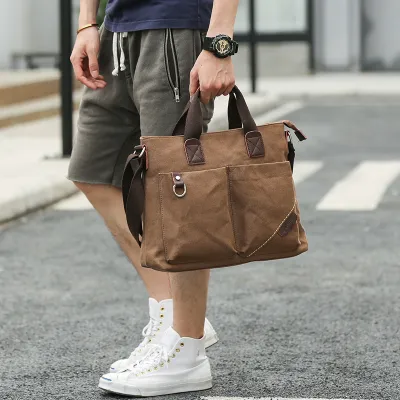 BUSINESS CANVAS OUTDOOR MESSENGER BAG GB-1028Kh