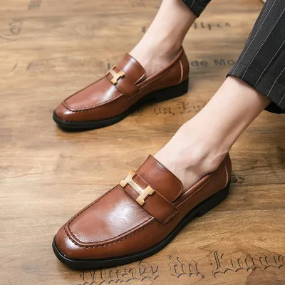 H-BUCKLE SLIP-ON LOAFER GB-0381