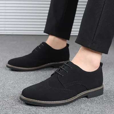 FROSTED LACE-UP BROGUE SHOE GB-5678