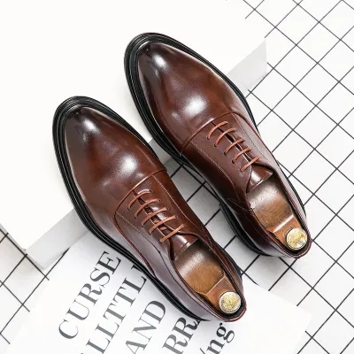 OUTDOOR TREND NON-SLIP LEATHER SHOE GB-8566