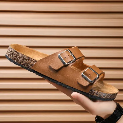 FASHION CROSS-BORDER CORK SLIPPER GB-7520