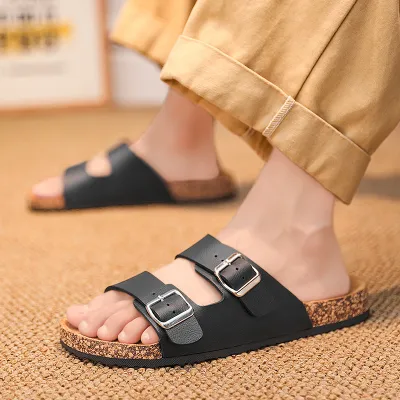 FASHION CROSS-BORDER CORK SLIPPER GB-7520