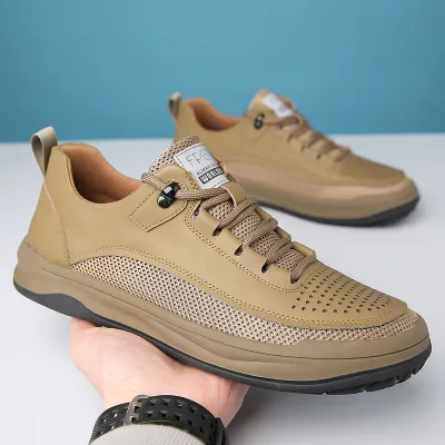 HOLLOW BREATHABLE LIGHTWEIGHT CASUAL SHOE GB-1358